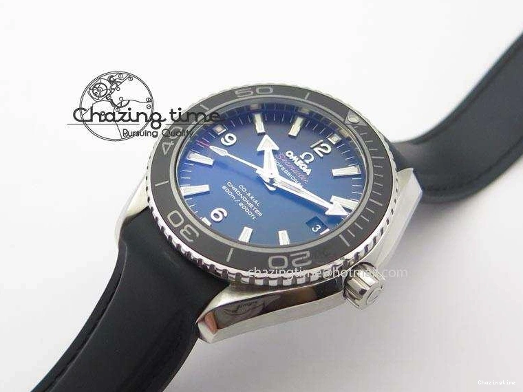 0411 Colorful Planet Ocean SS Bp Maker 45mm Black Bezel On Black Rubber Strap A 8219